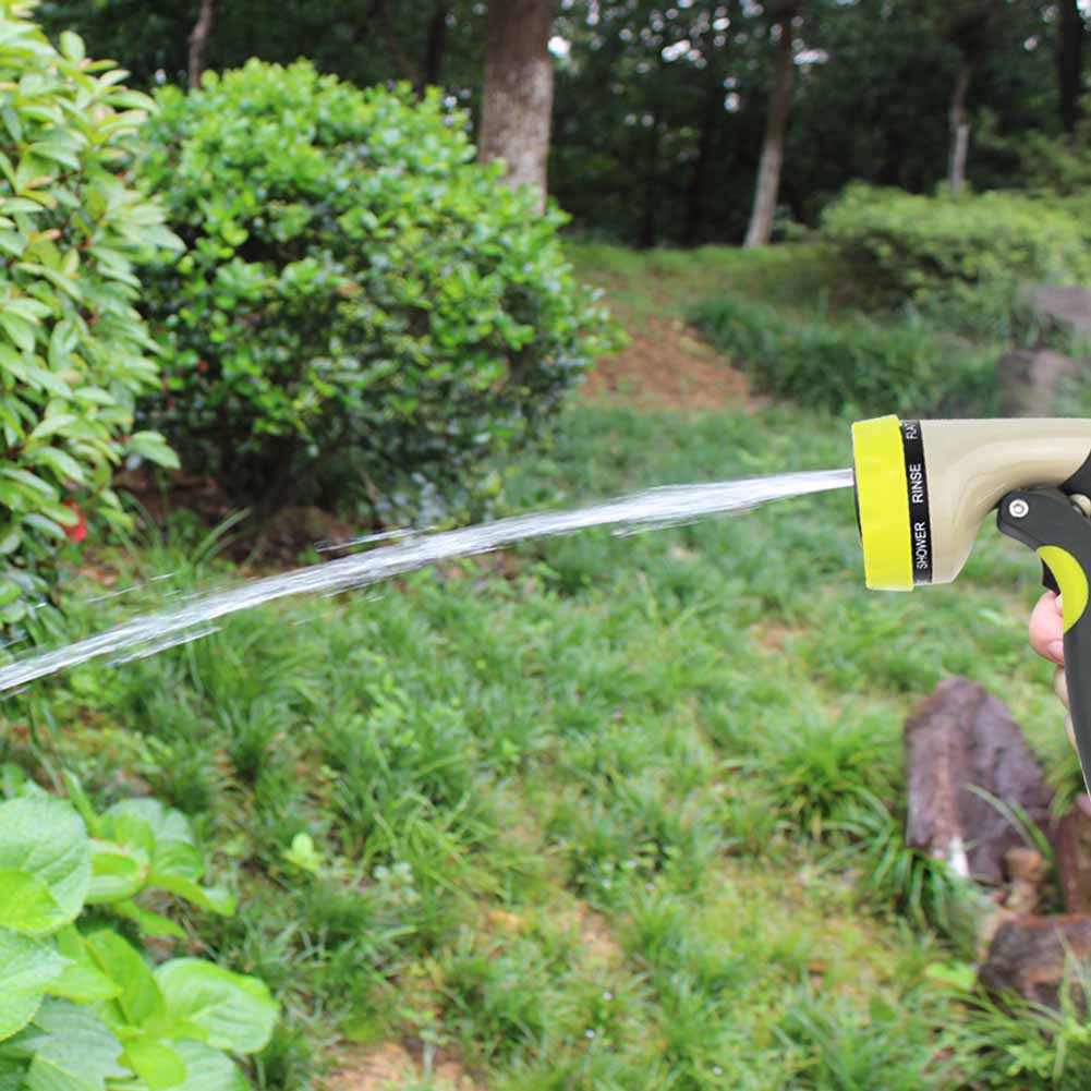 Water Sproeier Pijp Watering Auto Wassen Tuin Slangen Pijp Kit Met Multifunctionele 8 Patronen Plastic Strooi Gereedschap