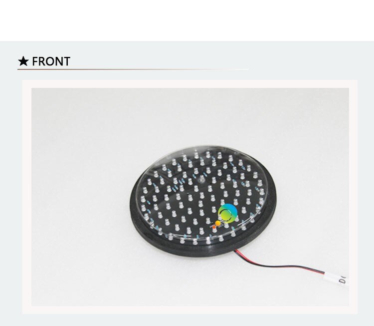 DC24V high brightness Epistar LED 200mm LED traffic signal light yellow traffic signal module for