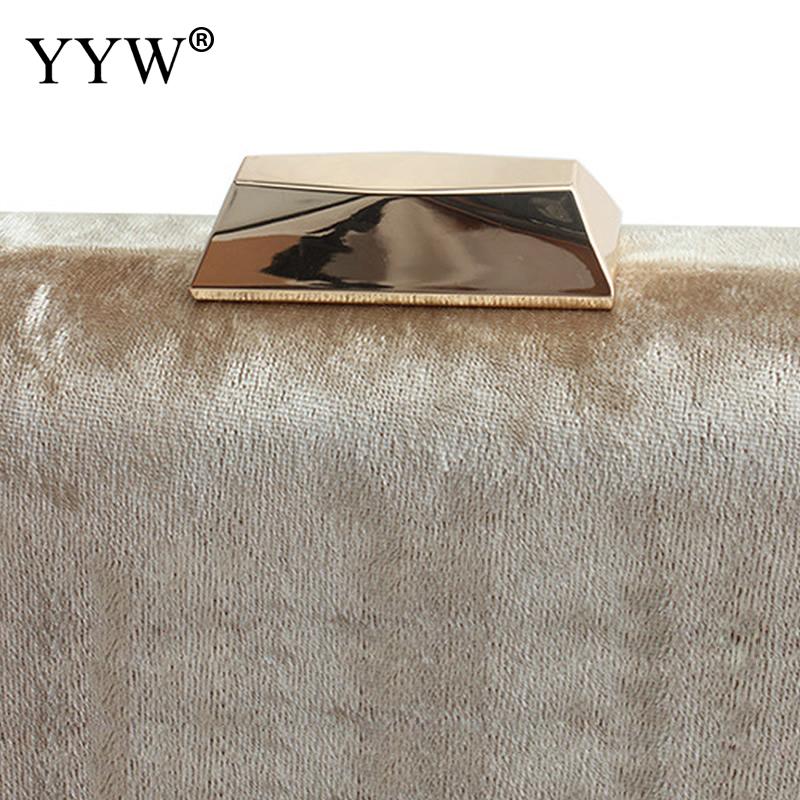 Frauen Samt Braut Kupplung Abend Prom Hochzeit Schulter Kette Tasche Handtasche Abnehmbare Kette Für Hochzeit Cocktail Party Samt