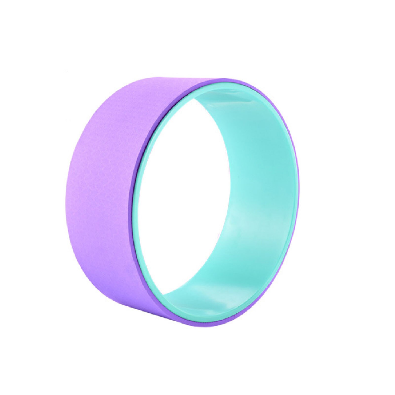 Yoga Wheel 13 inch Yoga Wheel for Back Pain Comfortable Dharma Yoga Prop Wheel Pilates Circle: Purple