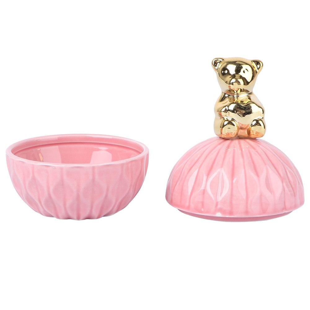 1Pc Candies Jar Keramische Delicate Pretty Opslag Container Tafel Decor Candy Container Sieraden Doos Kan Voor Thuis