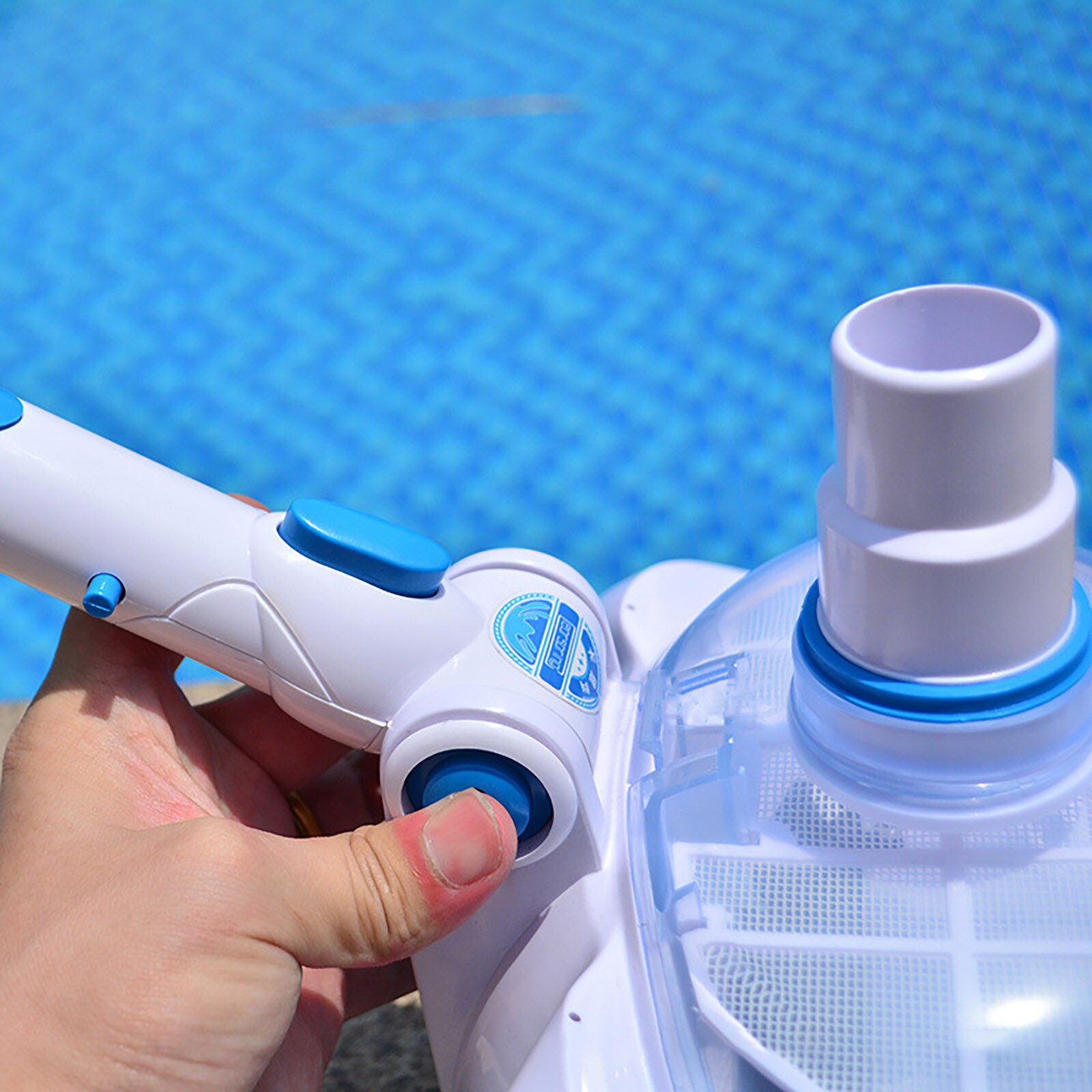 Swimming Pool Cleaning Tool Suction Head Transparent Suction Head Maintenance Tools Swimming Pool Vacuum Cleaning Brushes