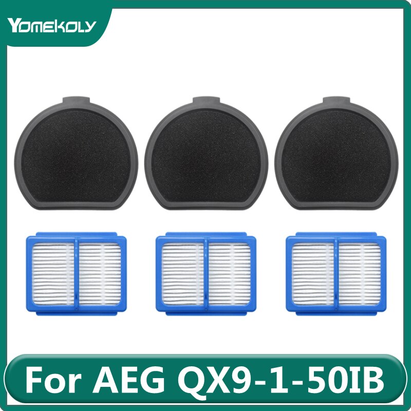 Voor Aeg QX9-1-50IB ASKQX9 Stofzuiger Hepa Filter Filter Katoen Professionele Vervanging Accessoires Onderdelen
