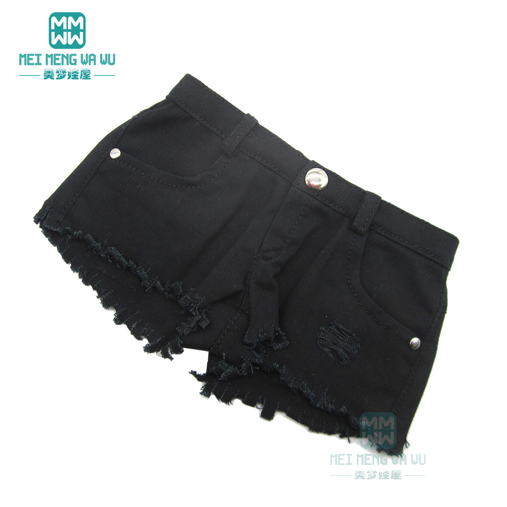 Se adapta a muñecas BJD SD DD de 58-60cm, 1/3, ropa, juguetes, muñeca articulada, camisa a cuadros, jeans, para niña: JPy3--032--C