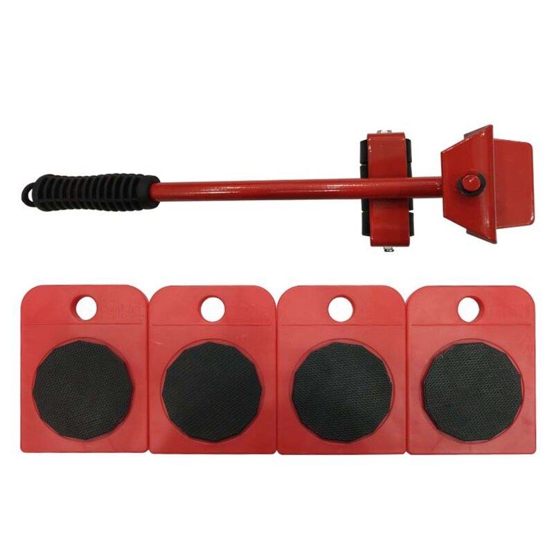 5 In 1 Moving Device Portable Heavy Lifting Device Furniture Moving Device Move R9JC: RD