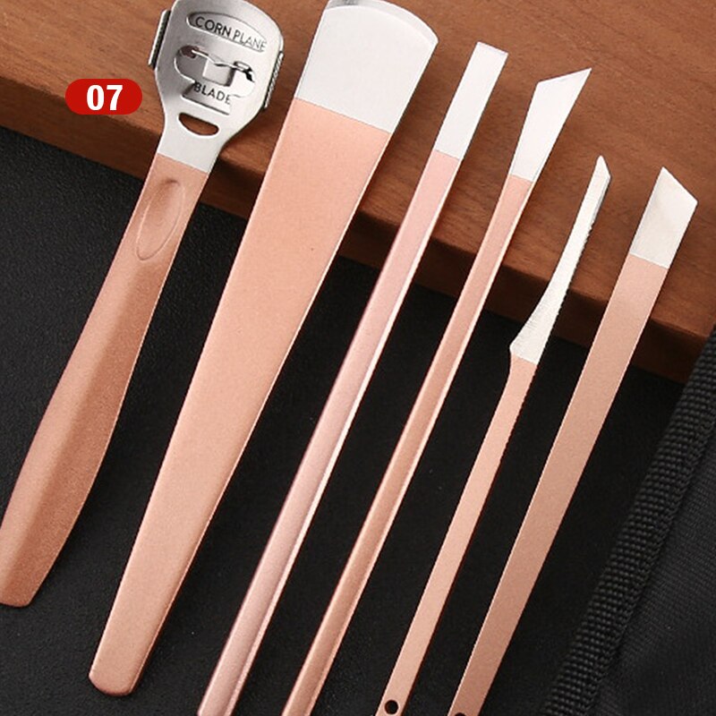 Toe Nail Scraper Feet Pedicure Knife Kit Dead Skin Remover Files Skin Care Ingrown Cuticle Pedicure Foot Care Tool Manicure Tool