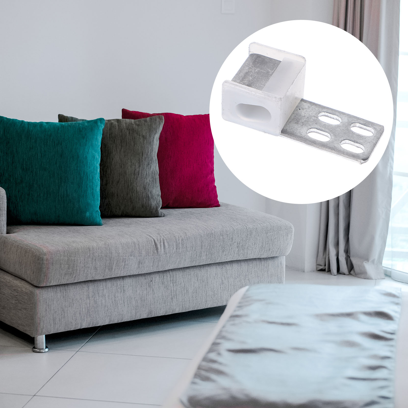 Kit de réparation de meubles, ressort de canapé, bouton coupé, clips de chaise, support pour coussins affati és, accessoires de construction de canapé