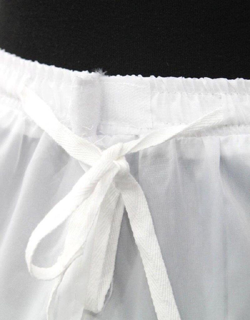 Ruffled Wedding Petticoat White Underskirt Women Crinoline Petticoats Wedding Girl Dress Jupon Mariage Wedding Accessories