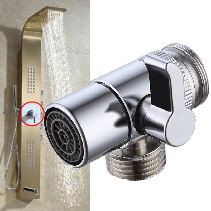 Vandhane ventil omløbsventil vandhane vandhane splitter adapter badeværelse messing køkkenomskifter
