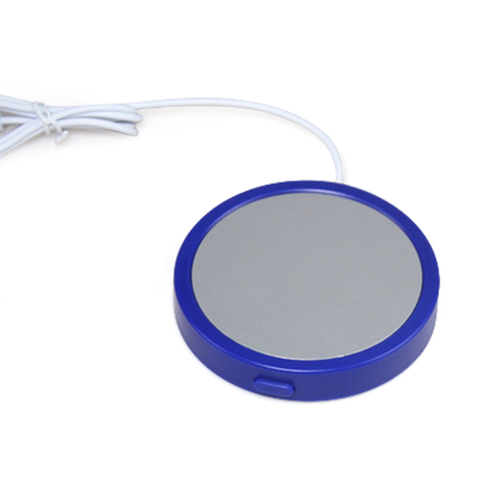 Base para calentar tazas de café, leche, té, mantener la bebida, 10W, 5V, aparatos de cocina, calentar bebidas, tapete para tazas: blue 