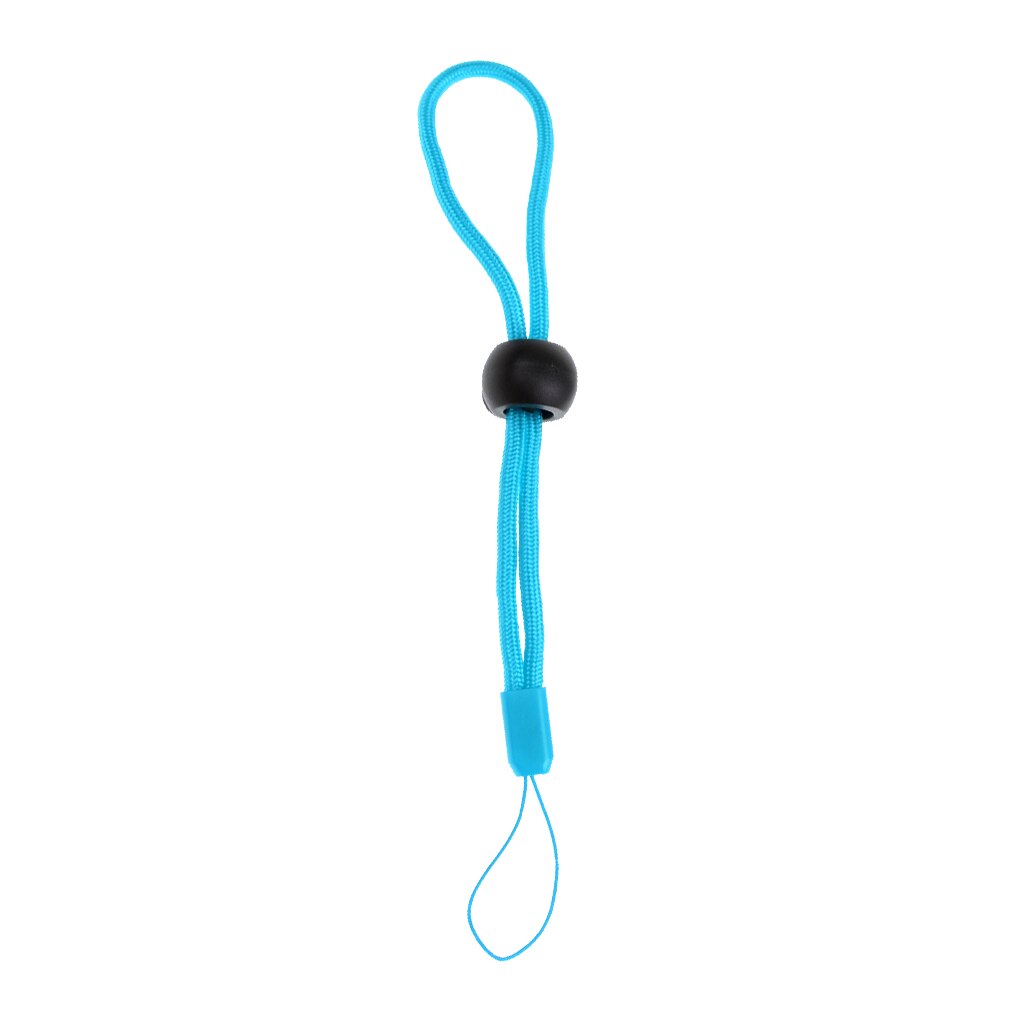 Verstelbare Nylon Duiken Anti-Dropped Lanyard Polsband voor Camera PhoneUnderwater Fotografie Zwemmen Accessoire: Blue