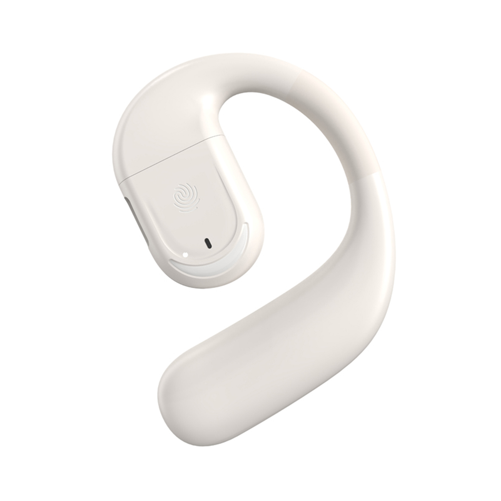 Ear hook business headphones, bluetooth compatible, 5.4 with hd microphone, open-ear headphones, waterproof hi-fi stereo earphones for sports