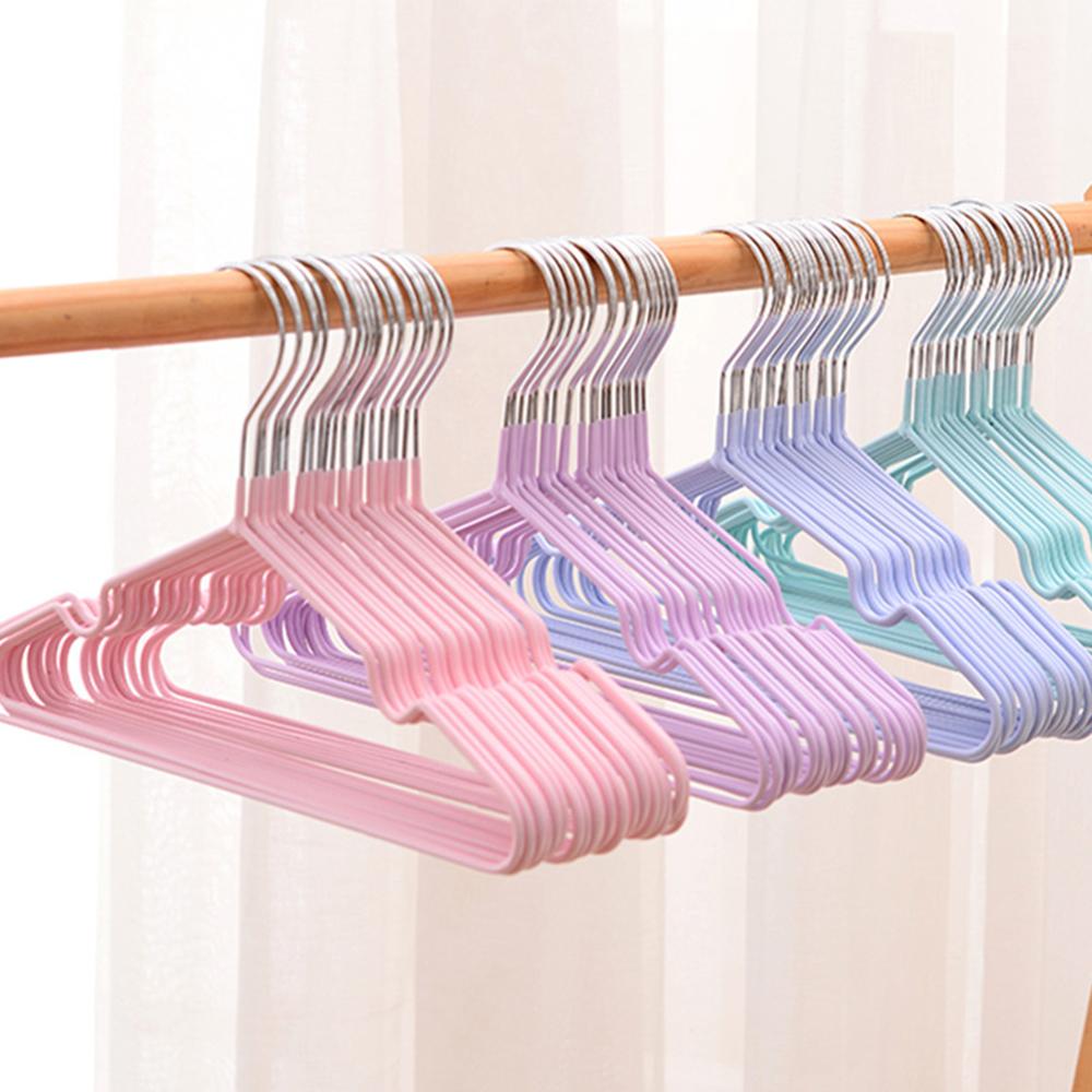 10pcs Kids Clothes Hangers For Jeans Pants Coat Hanger Home Storage Holder Dress Long Racks Plastic Clothing Hanger