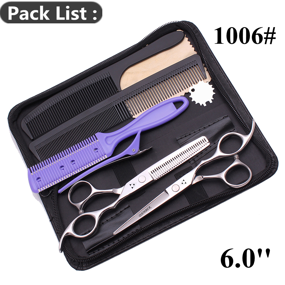 5 5.5 6 6.5 7 7.5 8 Professionele Kappersschaar Kapper Schaar Haar Knippen Scharen Dunner Hond Grooming Schaar 1006 #