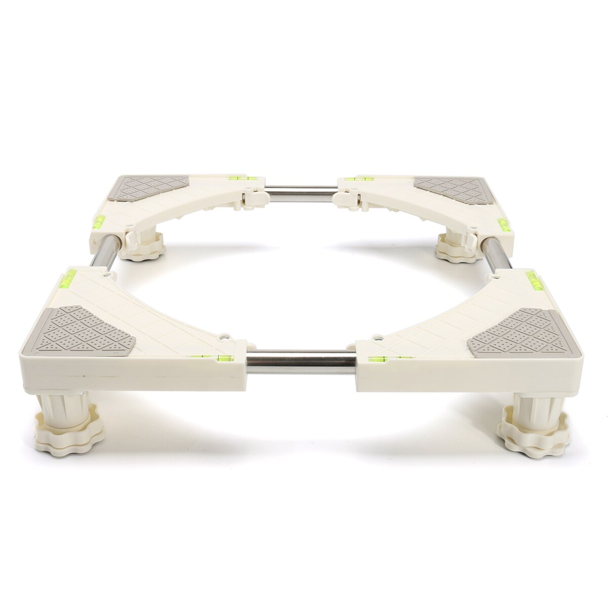 Adjustable D-mount refrigerator fridge floor stand holder 54-66CM movable cart mount bracket washing machine stand mount