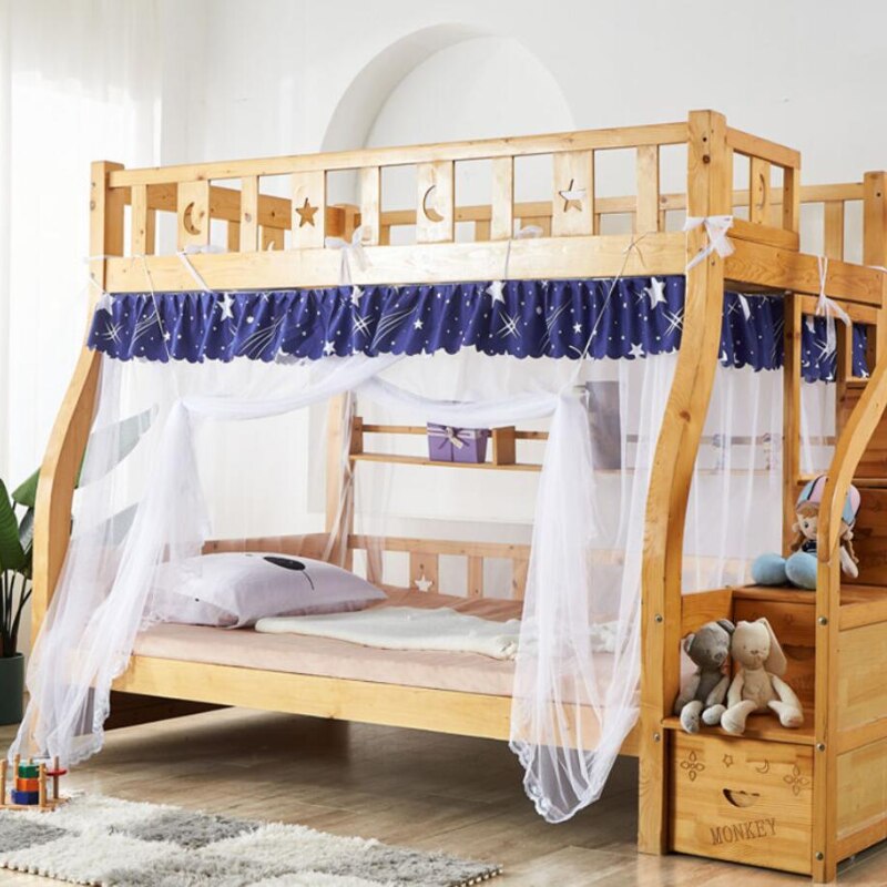 Princess Style Bunk Bed Mosquito Net (Not including bed) Children's Room Bedding Student Dormitory Anti-mosquito Mosquito F8452