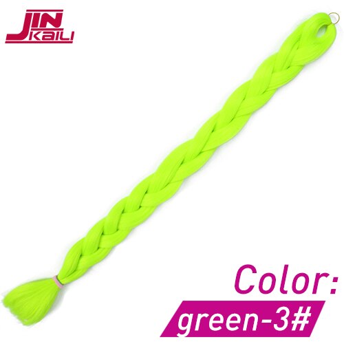 165g Synthetic Braiding Hair Single Ombre Color Glowing For Hair Synthetic Hair Extension Twist Jumbo: 1B/30HL