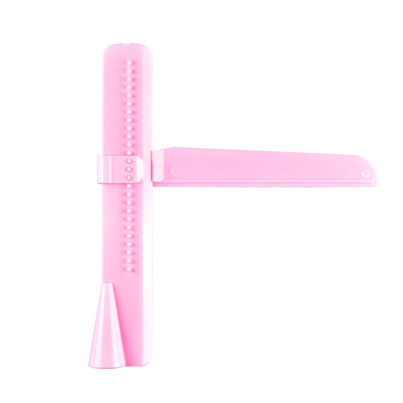 Cake Scraper Smoother Adjustable Plastic Fondant Cake Polisher Edge Smoothing Tool for DIY Cake Bakeware Kitchen Cake Tool: Pink