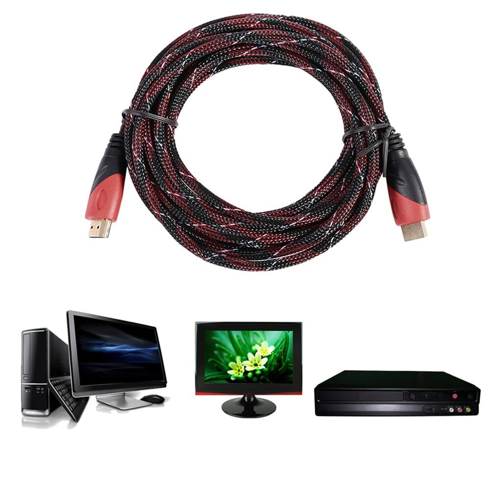 Macho de alta velocidade popular do cabo de hdmi ao divisor masculino do cabo video hdmi para hdtv 5m