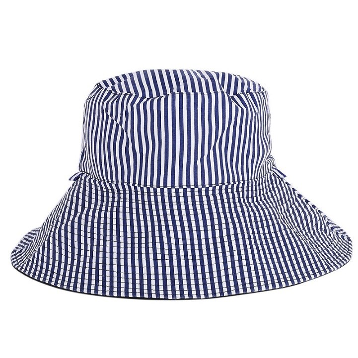 Bucket Hats Adult Unisex Cotton Polyester Double Sided Wide Brim Flat Top Fisherman Golf Cap Travel Apparel Sportswear: LW