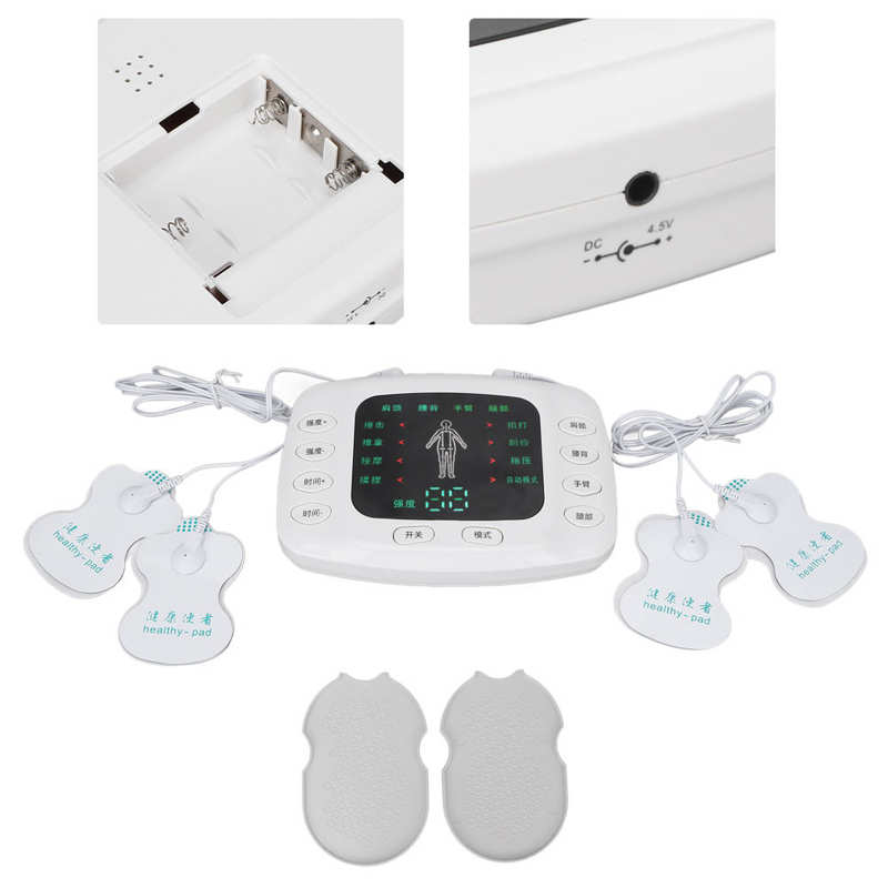Electronic Pulse Massager Timing Electric Muscle Stimulator Promote Blood Circulation Multifunctional 8 Kinds Of Functions for