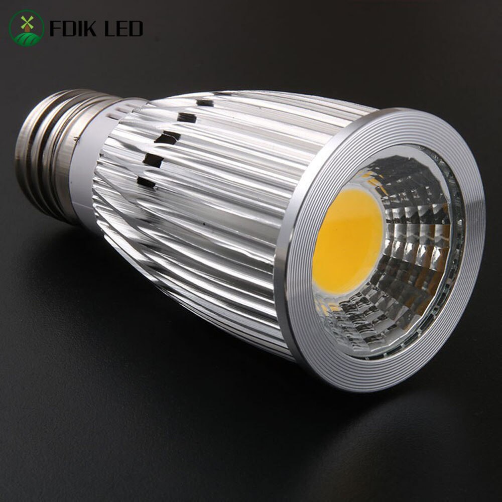 Led valo 9w 12w 15w 20w cob  mr16 gu10 e27 e14 led himmentävä urheiluvalolamppu suuritehoinen polttimo  mr16 12v e27 gu10 gu5.3 e14 cob polttimo
