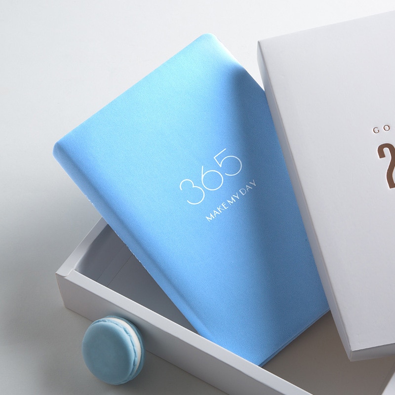 Agenda planificateur organisateur A5 Agenda hebdomadaire mensuel cahier et Journal 365 jour Plan carnet de notes retour à l'école manuel de voyage