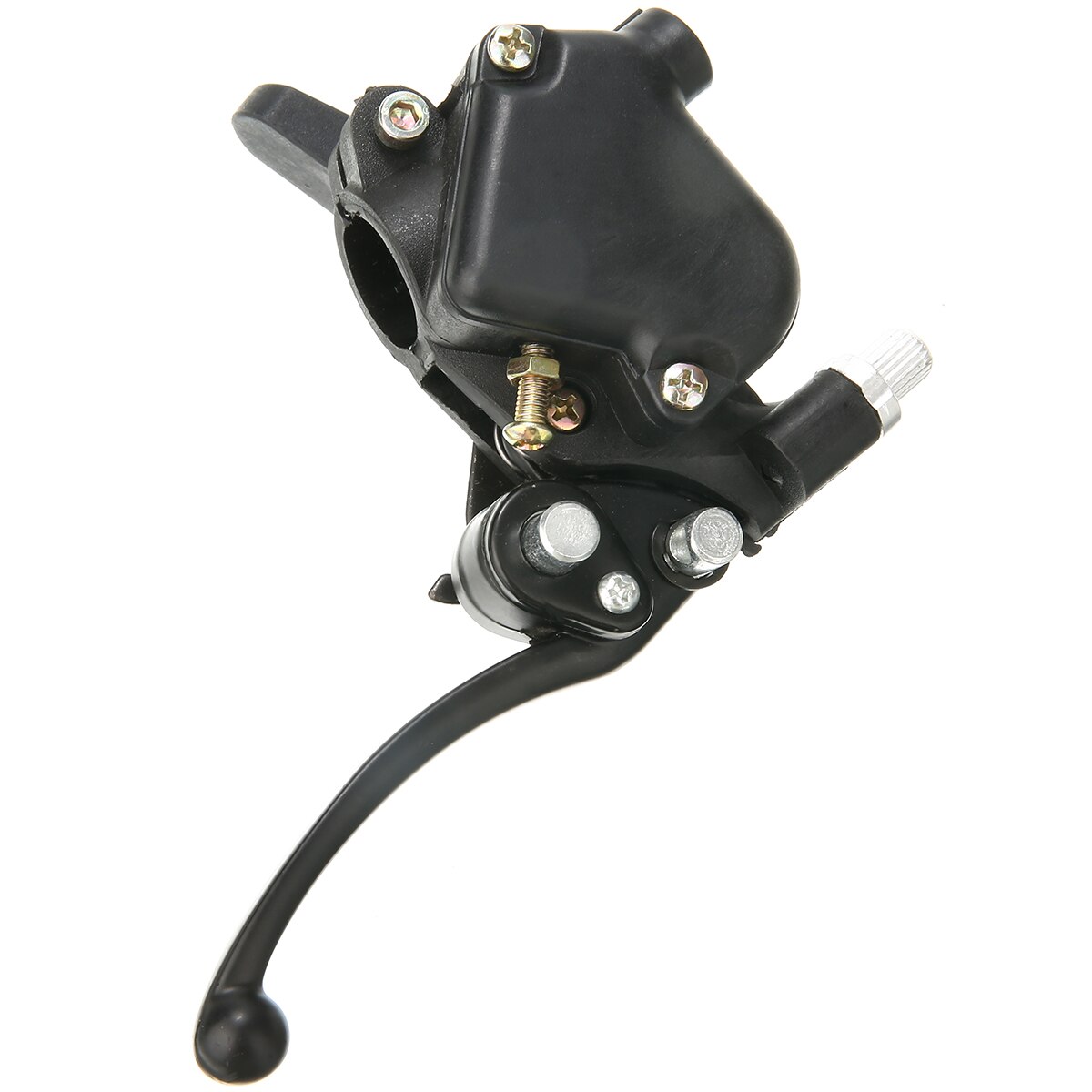 Levier d'accélérateur à Double pouce pour Mini Moto, 22mm, poignée Double, levier de frein avant, accélérateur, assemblage, Quad, vélo de poche, 1 pièce