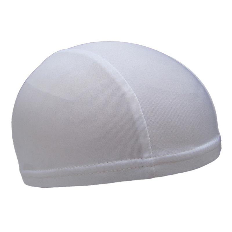 Presto asciutto Ciclismo cap anti-sudore MTB bicicletta Moto Sotto Cappello Casco Della Bicicletta Equitazione Protezione Solare Traspirante Calotta BC0166: bianca