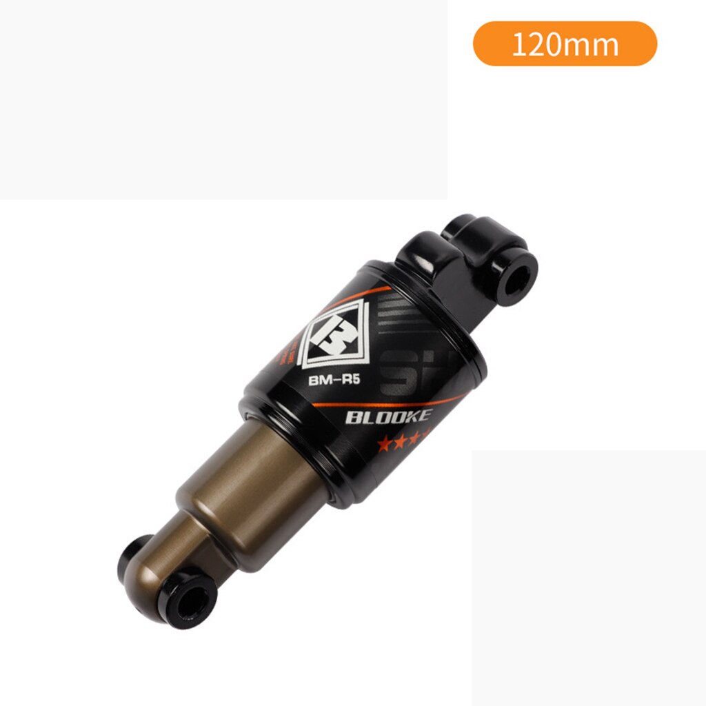 Amortiguador trasero para bicicleta de montaña, accesorios de amortiguación de 120mm, 125mm, 150mm, 165mm y 190mm: 120mm550lbs