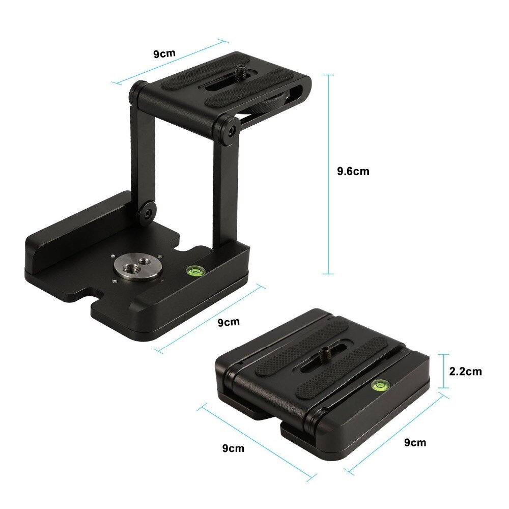 Camera Flex Tripod Z Pan Tilt Aluminum Folding Z Tripod Photography Studio Accessories