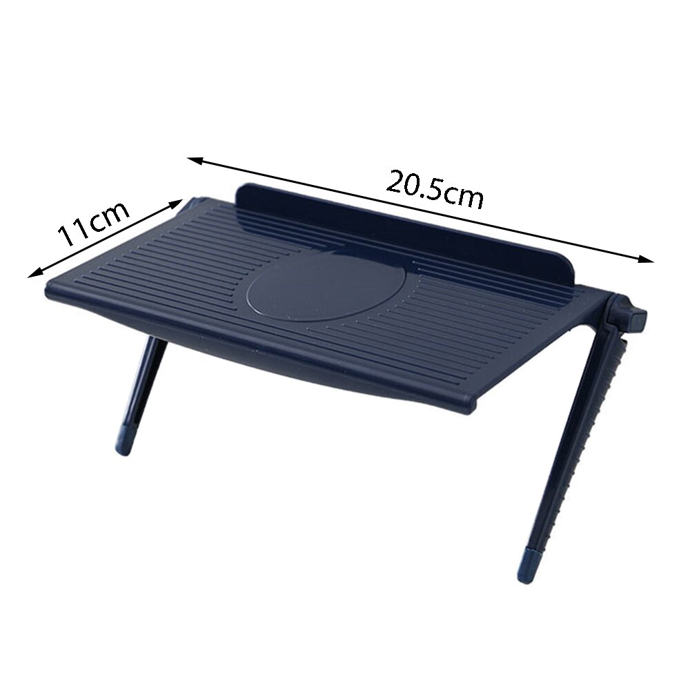 Adjustable TV Screen Top Shelf Rack Holder Computer Monitor Desktop Screen Top Shelf TV Buddy Organizer Home Office Storage Rack: Style B-Gray