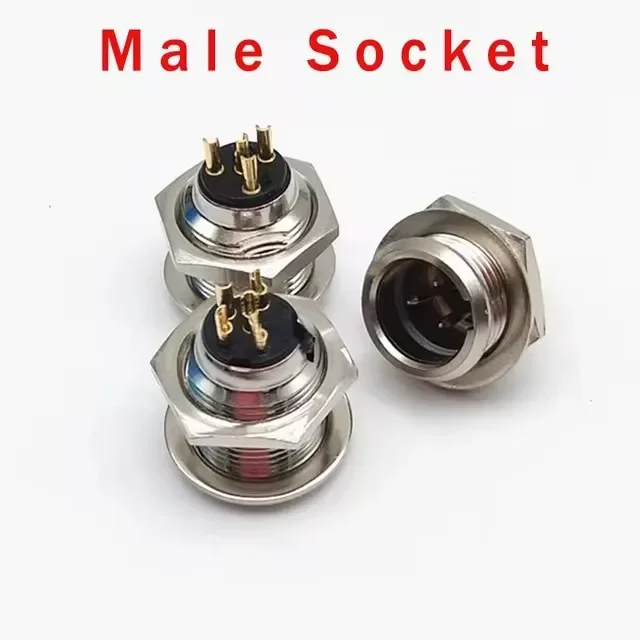 2Stck Mini XLR Männlich Weiblich Stecker 3/4/5/6 Stifte Kleine XLR Männlich Buchse für MIC Mikrofon Audio- Kabel Lözehn Stecker: Armee Grün / 5P