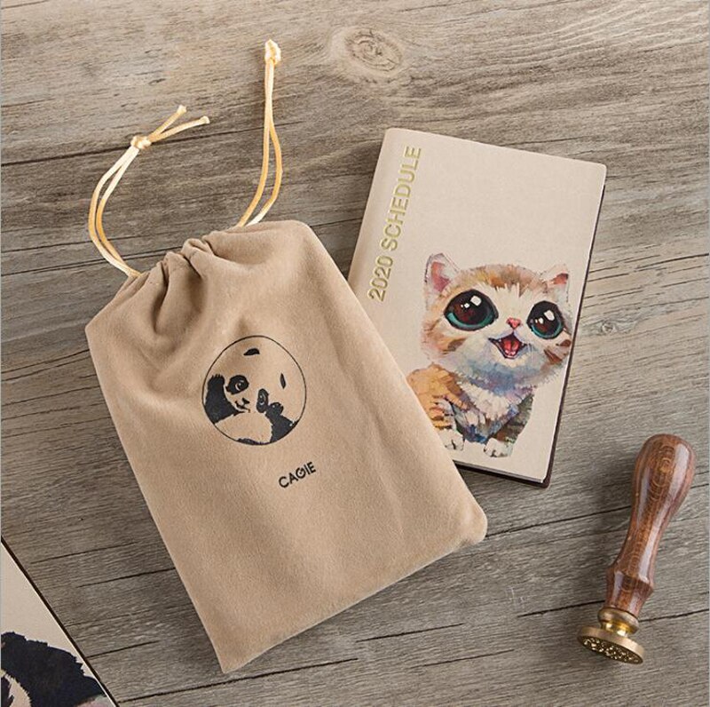 Kawaii Panda Note Book Planner A7 Schedule Efficiency Notebook Portable Notepad Super