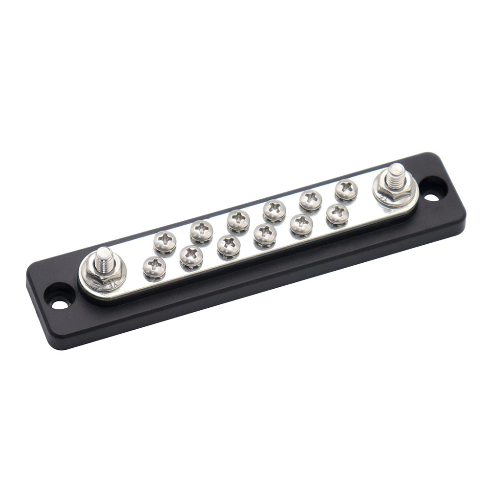 Bus Bar for Truck Boat RV 48V 100 150 Amp Busbar Buss Barwith Clear Transparent Cover: AOA1142 A