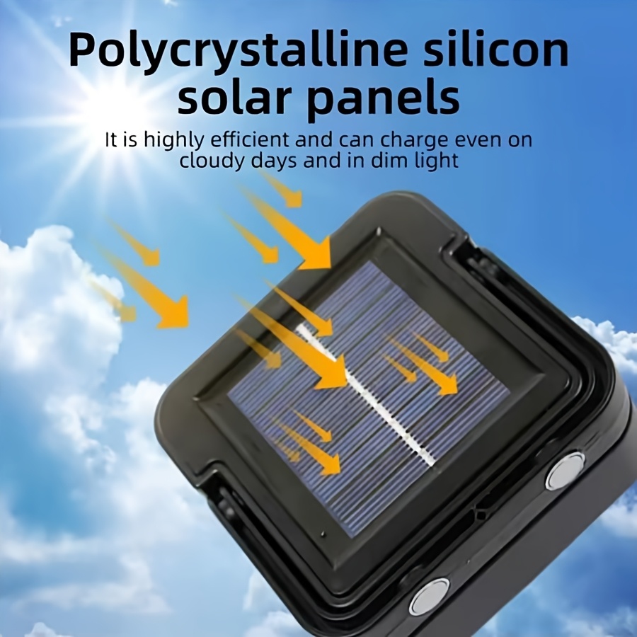 LED-campingverlichting op zonne-energie, werklampen op zonne-energie voor buiten, tentverlichting op zonne-energie, gebruikt voor stroomuitval, noodsituaties, orkanen