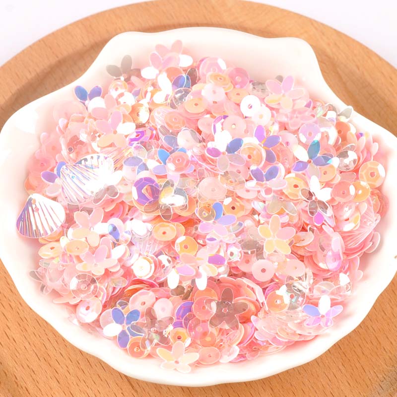 10G Nis Internet Celebrity Kleur Pailletten/Pailetten Naaien Craft Diy Manicure Plakboek Technologie C2676: 3 pink