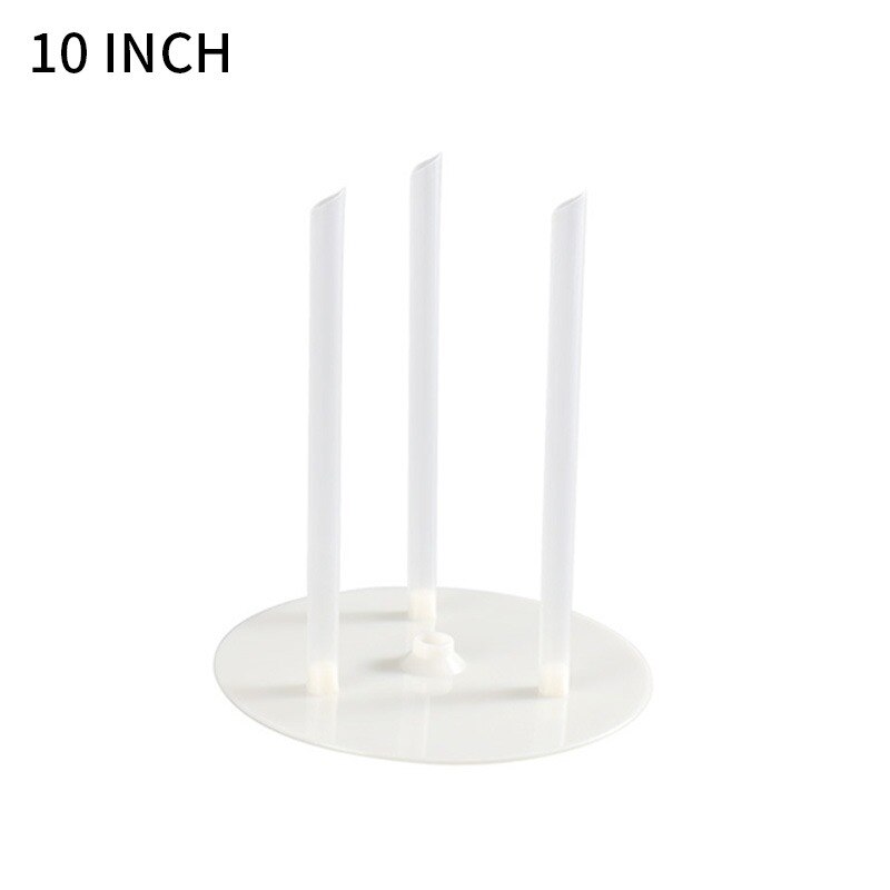 Round Mousse Cake Boards and Dowels Cake Board Tier Stacking Support Multi-layer Wedding Birthday Cake Pastry Decorative Tools: 20CMX23CM