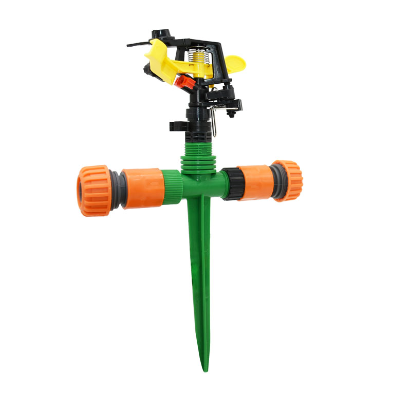 Adjustable angle Rotary nozzle Rocker Sprinklers With nozzle holder connector 360 degrees jet Agricultural garden Irrigation: 3I4 to 3I4