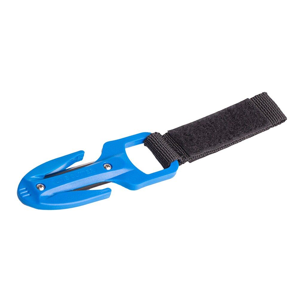 Portable Dive Line Cutter with Durable Blade & Lanyard for Scuba Diving, Snorkeling, Spearfishing, Boating, Camping & Fishing: Blue