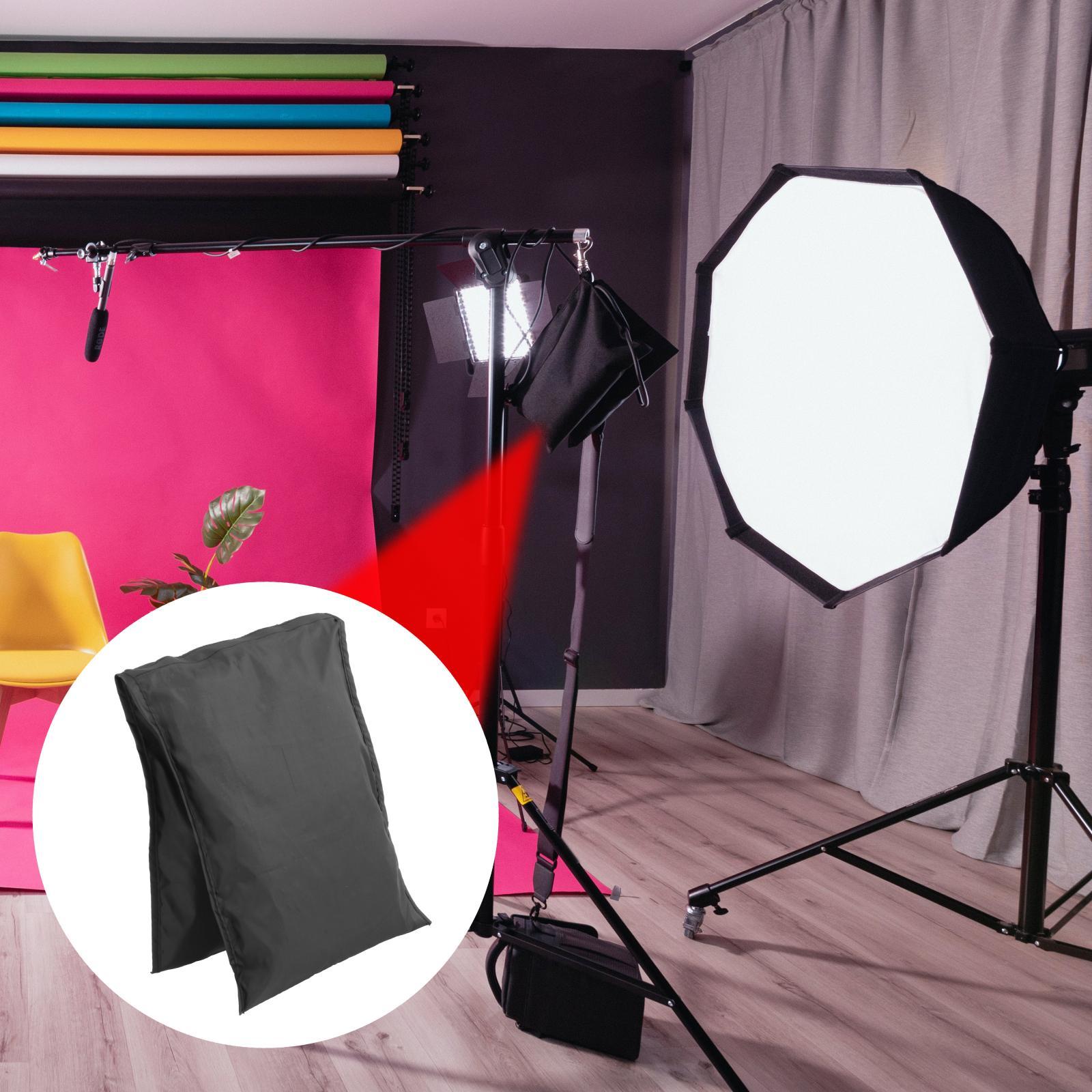 Fotografische Sandsack Studio Video Sand Tasche Stark und Haltbar, Schwarz Zubehör für Stativ Leuchter