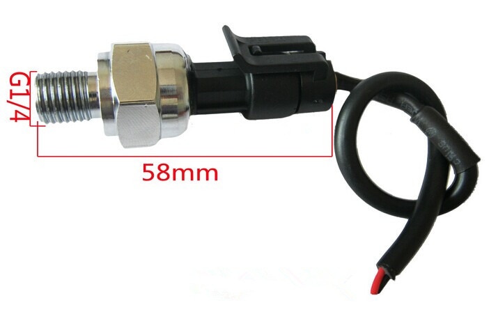 0-0.8 mpa 0-116 psi vanngassgassensor luftkompressortrykkgiver  g1/4 dc 5v