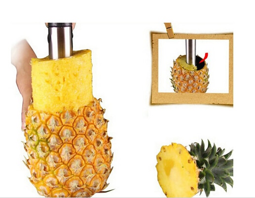 Kookgerei Keuken Accessoires Ananas Snijmachines Keuken Vervoer Gereedschap Rvs Fruit Groente Snijder