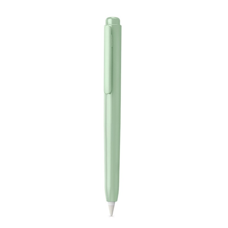 H7EC Anti-Scratch Pencil Cover Case Skin For apple Pencil 1st Gen Touch Screen Pen Tab Multi Colors Sleeve Retractable Tip: Grass green