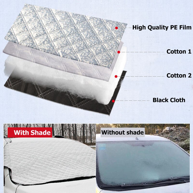 Car Windshield Sunshade Car Covers Sun Reflective Shade Windshield For SUV And Ordinary Car Ice Screen Curtains On Car Windows