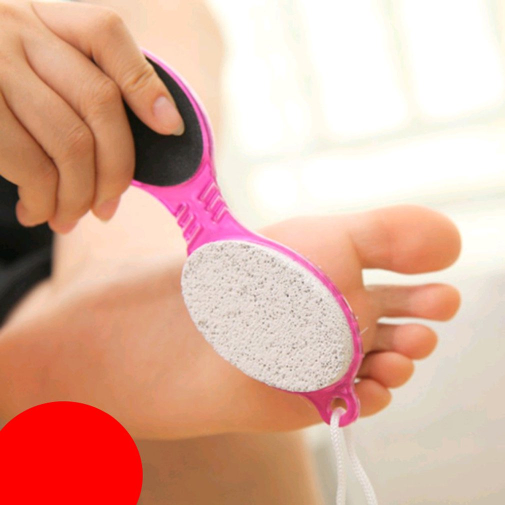 4 in 1 fotvård kallus borste pimpsten slipfötter sten skrubber pedikyr exfolierande remover rengöring damm död hud