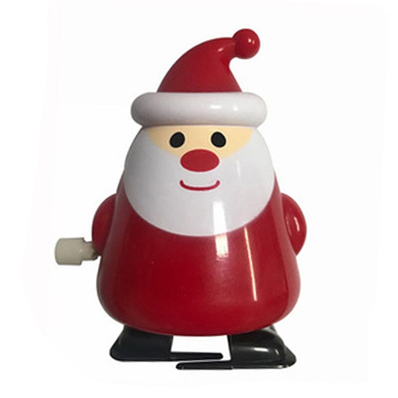 1 Pc Grappige Kerstman Educatief Speelgoed Kerst Clockwork Wind Up Toyarrival Wind Up Classic Baby Speelgoed vintage: type A