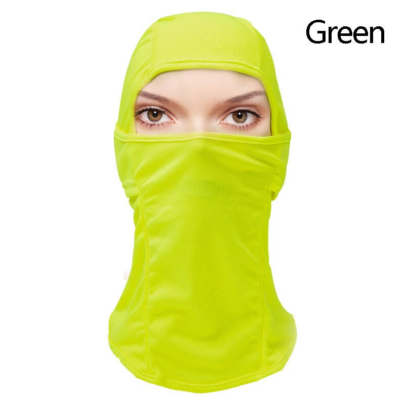 Winddicht skimasker, motormasker, nekkap, buitenmasker, vochtafvoerend, gezichtsbedekking  qp2: Groente