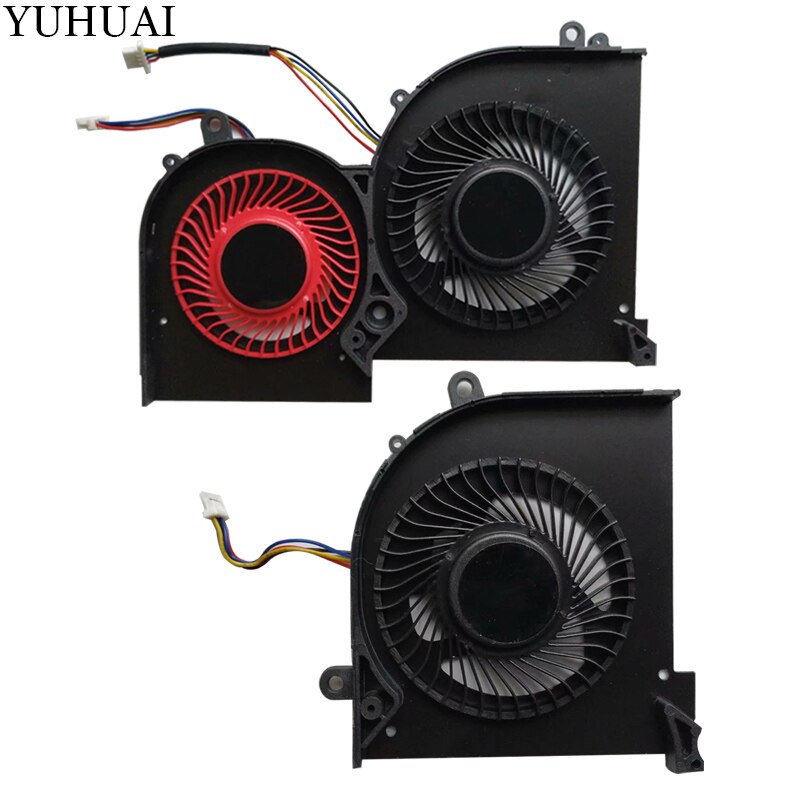 cooling fan FOR MSI GS65 MS-16Q2 16Q2-CPU-CW 16Q2-GPU-CW CPU GPU fan