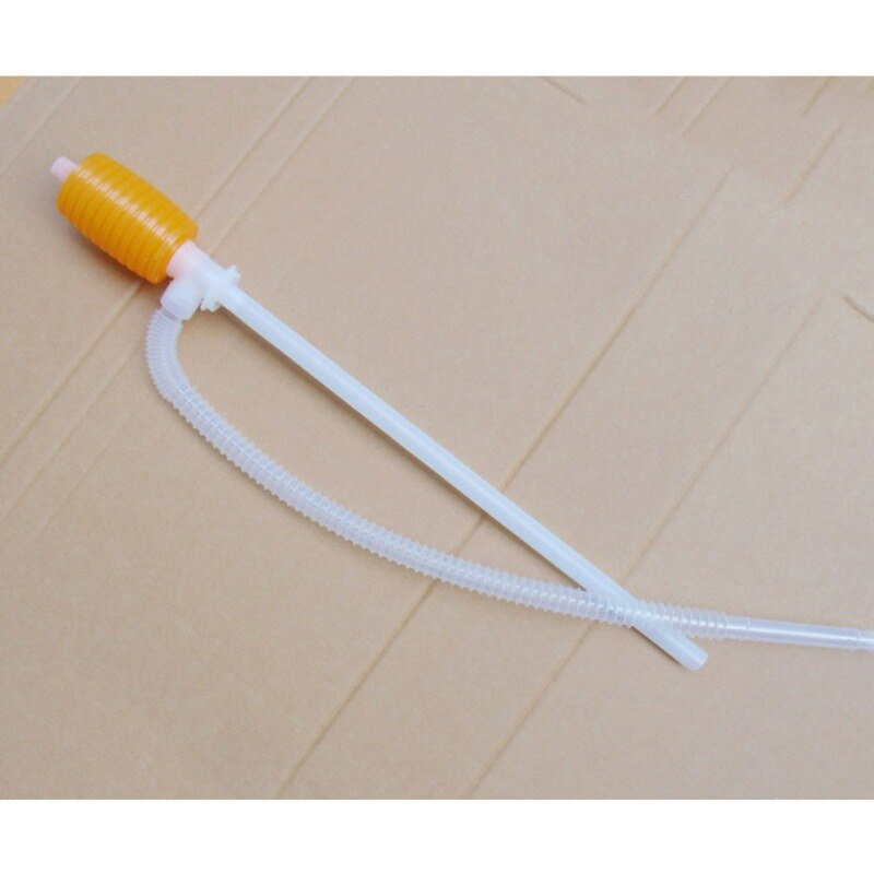 Auto oliepomp hand handmatige gasolie water vloeistof overdracht pomp sifon slang voor auto motorfiets vrachtwagen kleur willekeurig